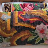 Moldavian kilim cushion