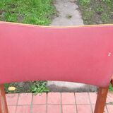 2 mismatched bridge chairs