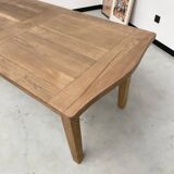 Oak farmhouse table 270 cm with extensions