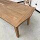 Table de ferme chêne 270 cm avec allonges