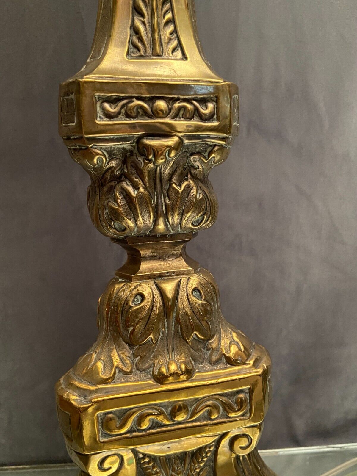 Period picnic Regency brass mounted with electricity