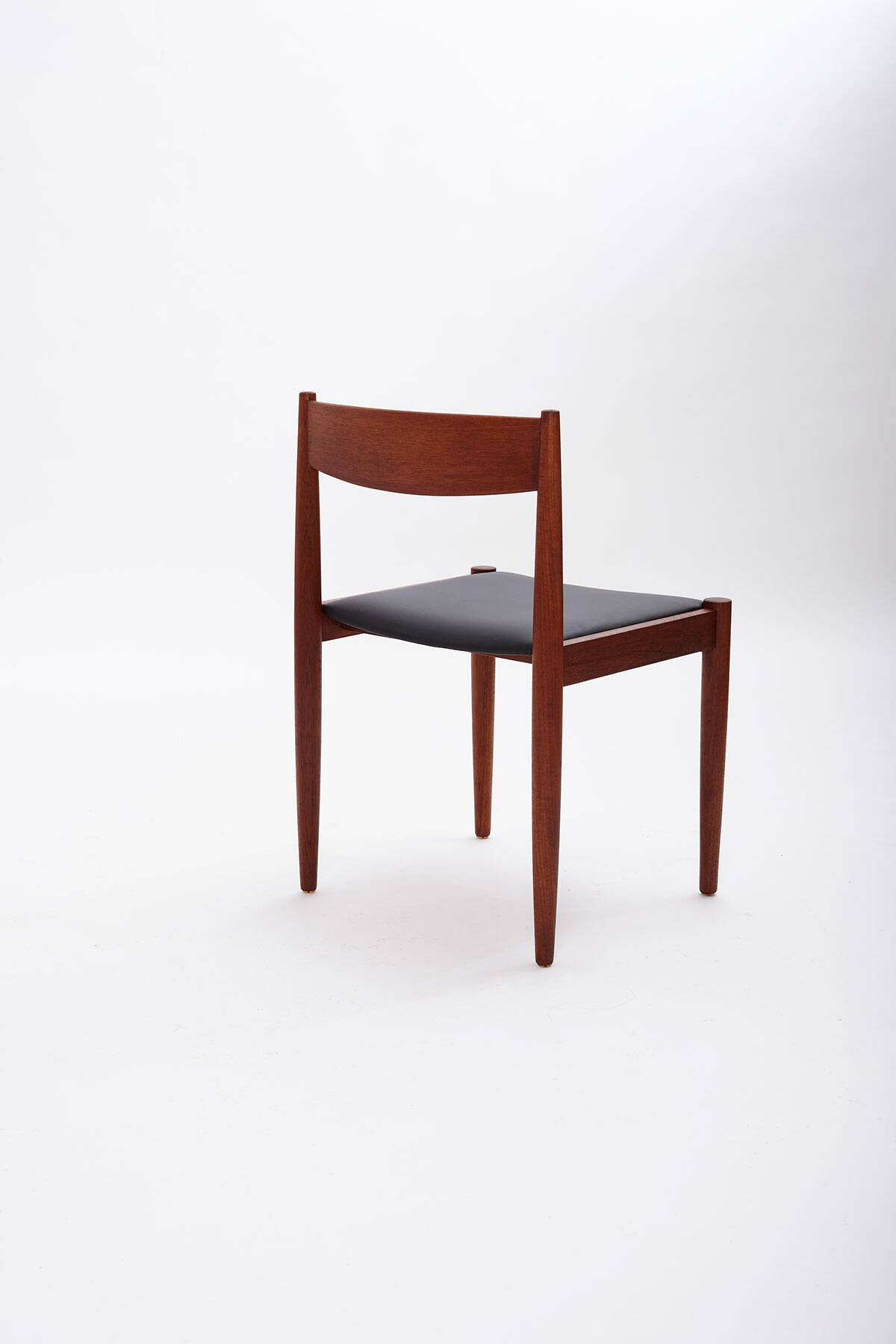 Set of 8 Mid-Century Teak Dining Chairs, Denmark 1960's