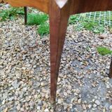 Commode ancienne marqueterie style louis xvi plateau marbre