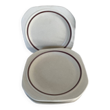 Assiettes plates Tiffany