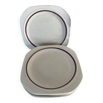 Assiettes plates Tiffany