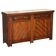 Victorian English oak rustic buffet circa 1880 with drawers.