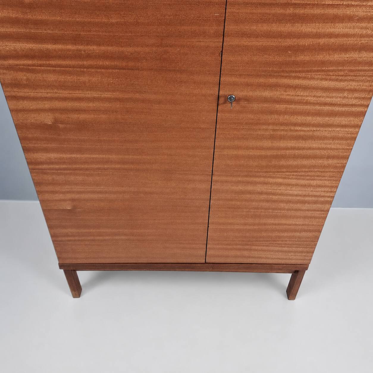 Vintage Wardrobe in Beech, 1970s