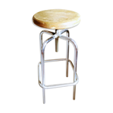 Industrial stool with screw