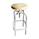 Industrial stool with screw