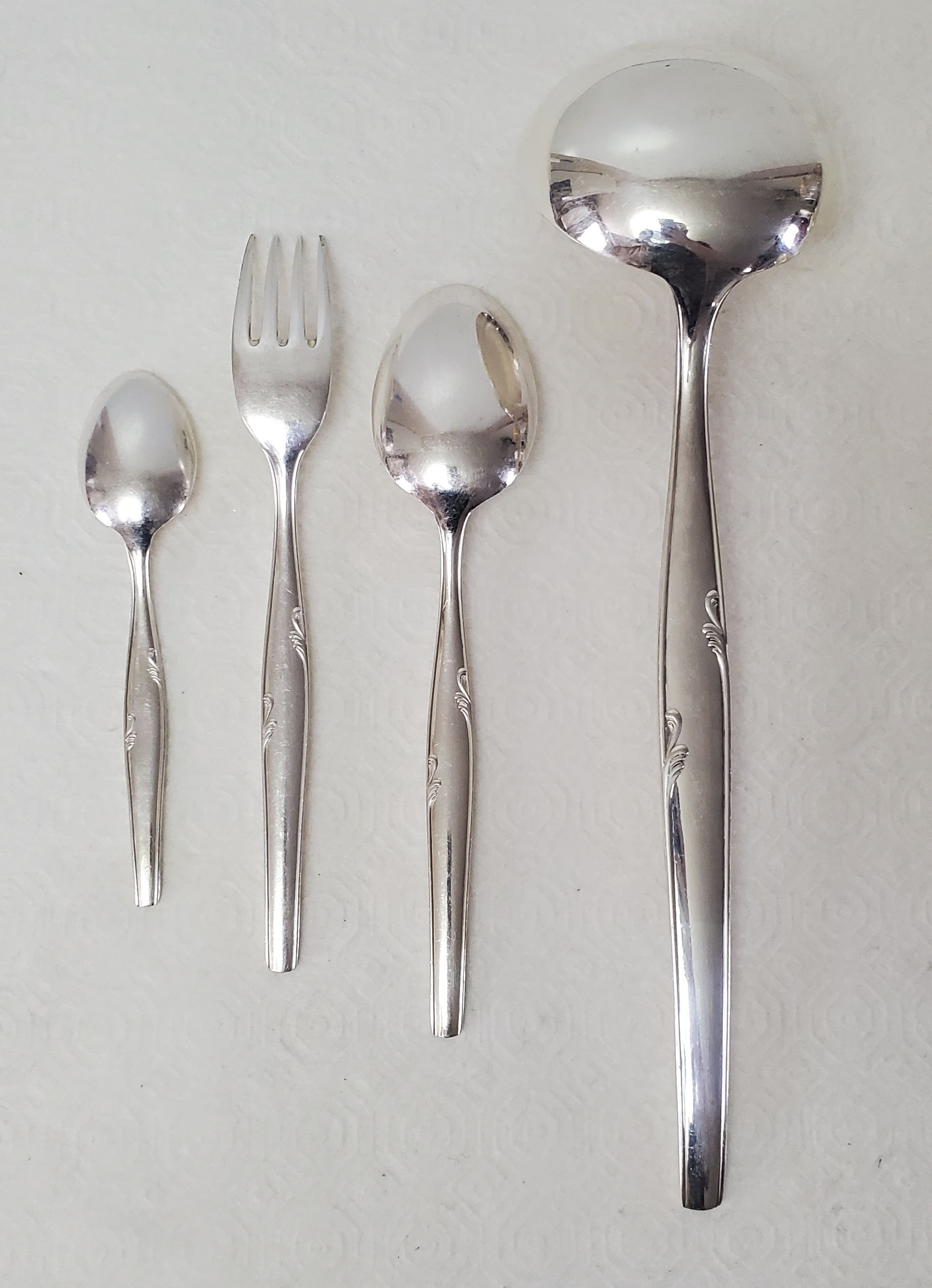 Housewife 47 pieces in silver metal Orbrille