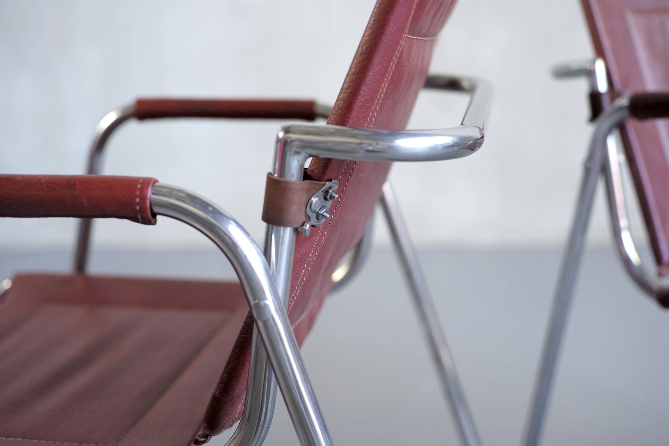 Paire de fauteuils Tubauto Jacques Hitier/Tubauto France 1950
