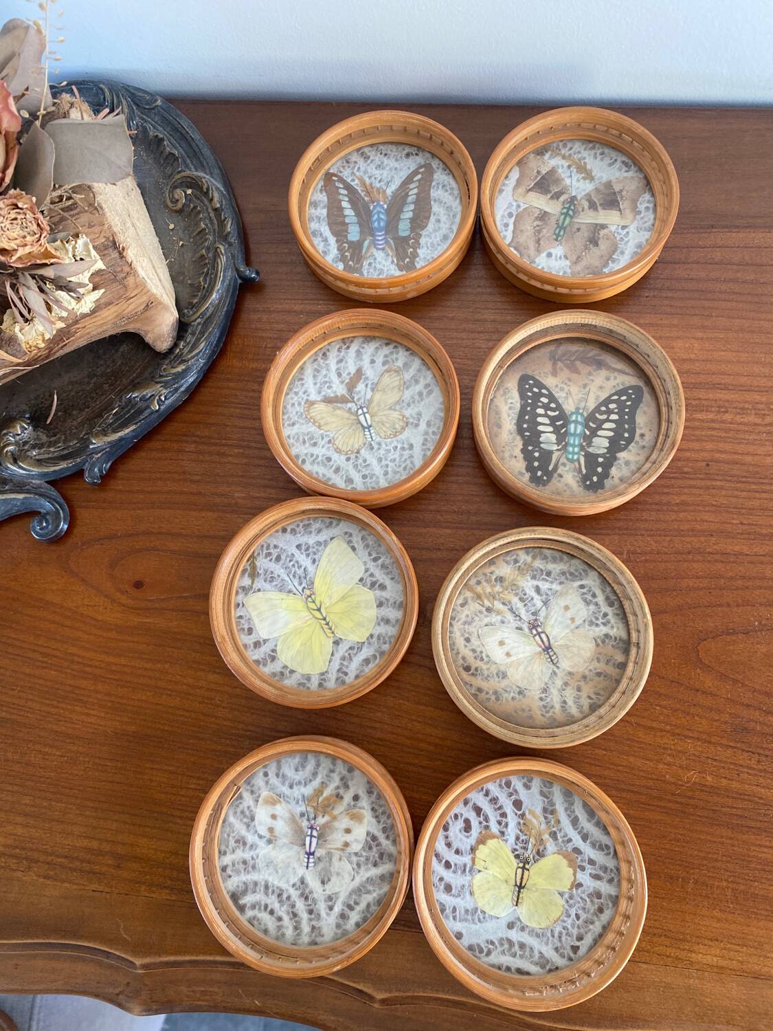 Butterfly coasters, 1970s