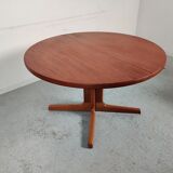 Table à manger scandinave en teck, danemark 1960s