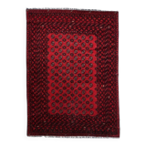 Antique Afghan Ersari handmade rug 208 x 288 cm 1920s