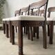 Set of 6 brutalist chairs from the 1940s