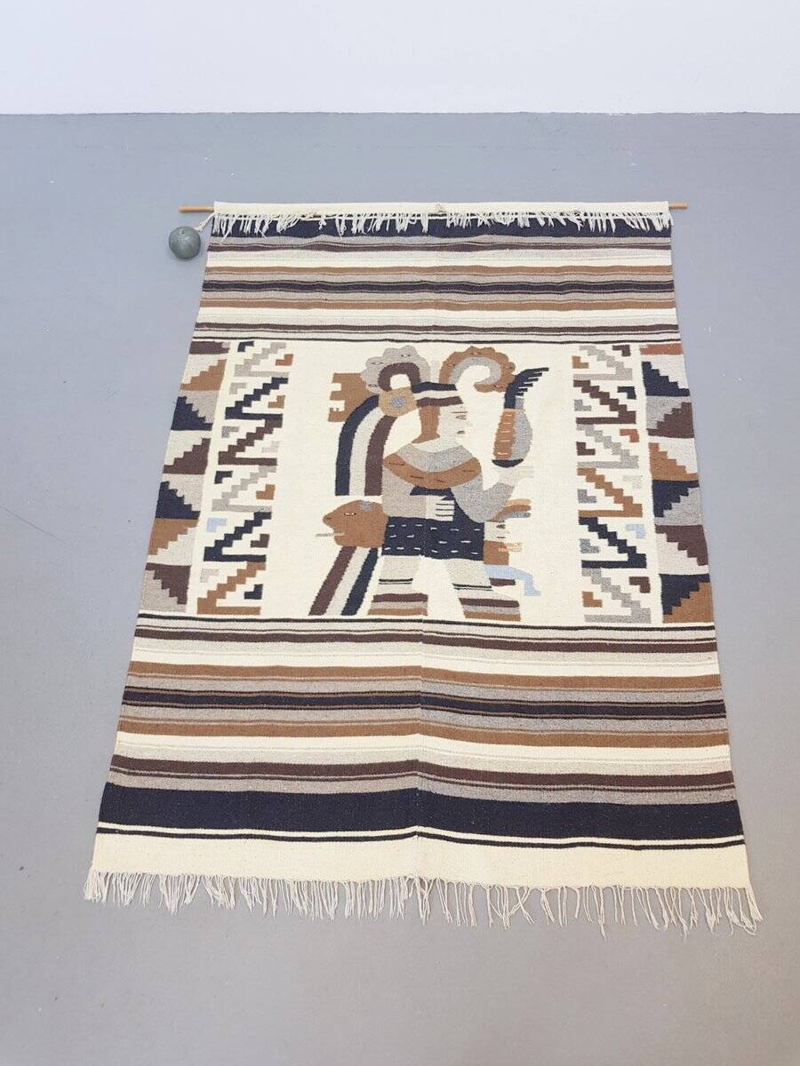 Vintage Kilim Wall Hanging Rug, 1970s
