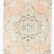 3x10 Peach Orange Vintage Runner Rug 83x296Cm SK 24799