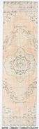 3x10 Peach Orange Vintage Runner Rug 83x296Cm SK 24799