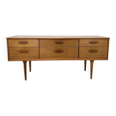 Enfilade basse Austin Suite en teck – années 60