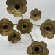 Candlestick candle holder 7 branches flowers