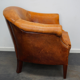 Vintage club armchair in cognac leather Netherlands