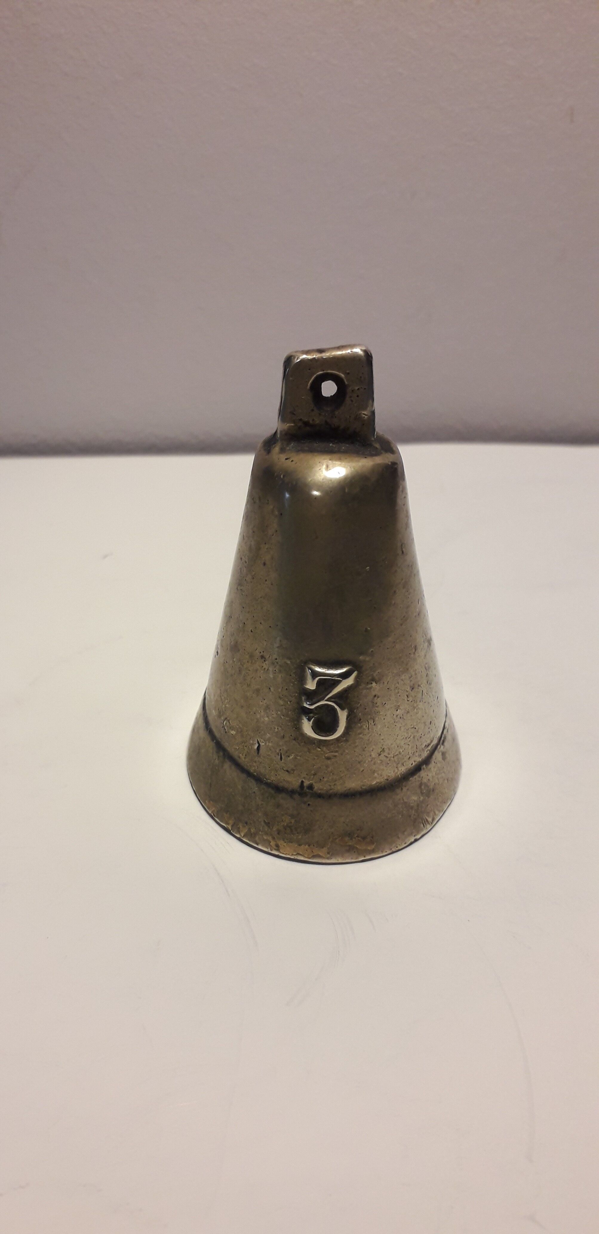 Old small bronze bell