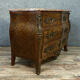 Convenient tomb Louis XV in precious wood marquetry around 1880