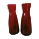 Red vases