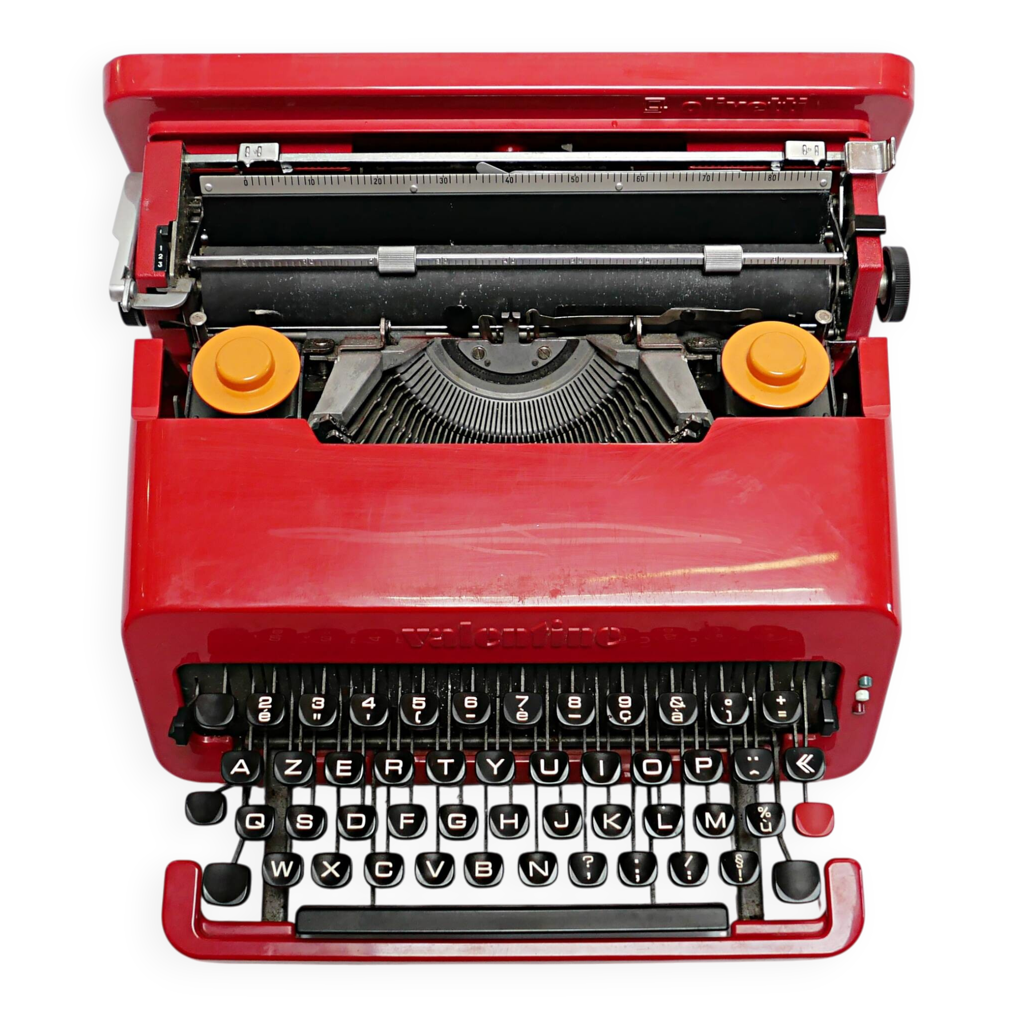 ETTORE SOTTSASS AND PERRY KING Typewriter Valentine Olivetti 1970 1980 came