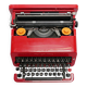 ETTORE SOTTSASS AND PERRY KING Typewriter Valentine Olivetti 1970 1980 came