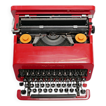 ETTORE SOTTSASS AND PERRY KING Typewriter Valentine Olivetti 1970 1980 vint