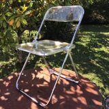 Plia chair by Giancarlo Piretti for Castelli