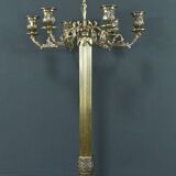 Important Bronze Candelabra, Louis XVI style – Late 19th century