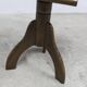 Reiner modell piano stool with vintage swivel screws 1960s