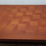 Art Deco dining table with 2 extensions