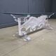 Acrylic coffee table by Fabian Art, 1980s