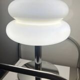 Vintage style glass lamp in the shape of a macaron