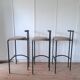 Set of 3 Tokyo bar stools by Rodney Kinsman for Bieffeplast.