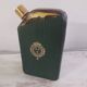 Thick amber glass bottle