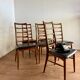 Set of 6 Scandinavian Teak Chairs by Niels Koefoeds, 1960s
