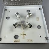 XXL 1960s/70s Plastic Ceiling Lamp by Ridi Leuchten Germany