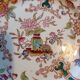 Set of 6 earthenware plates from Sarreguemines, Minton model 248.