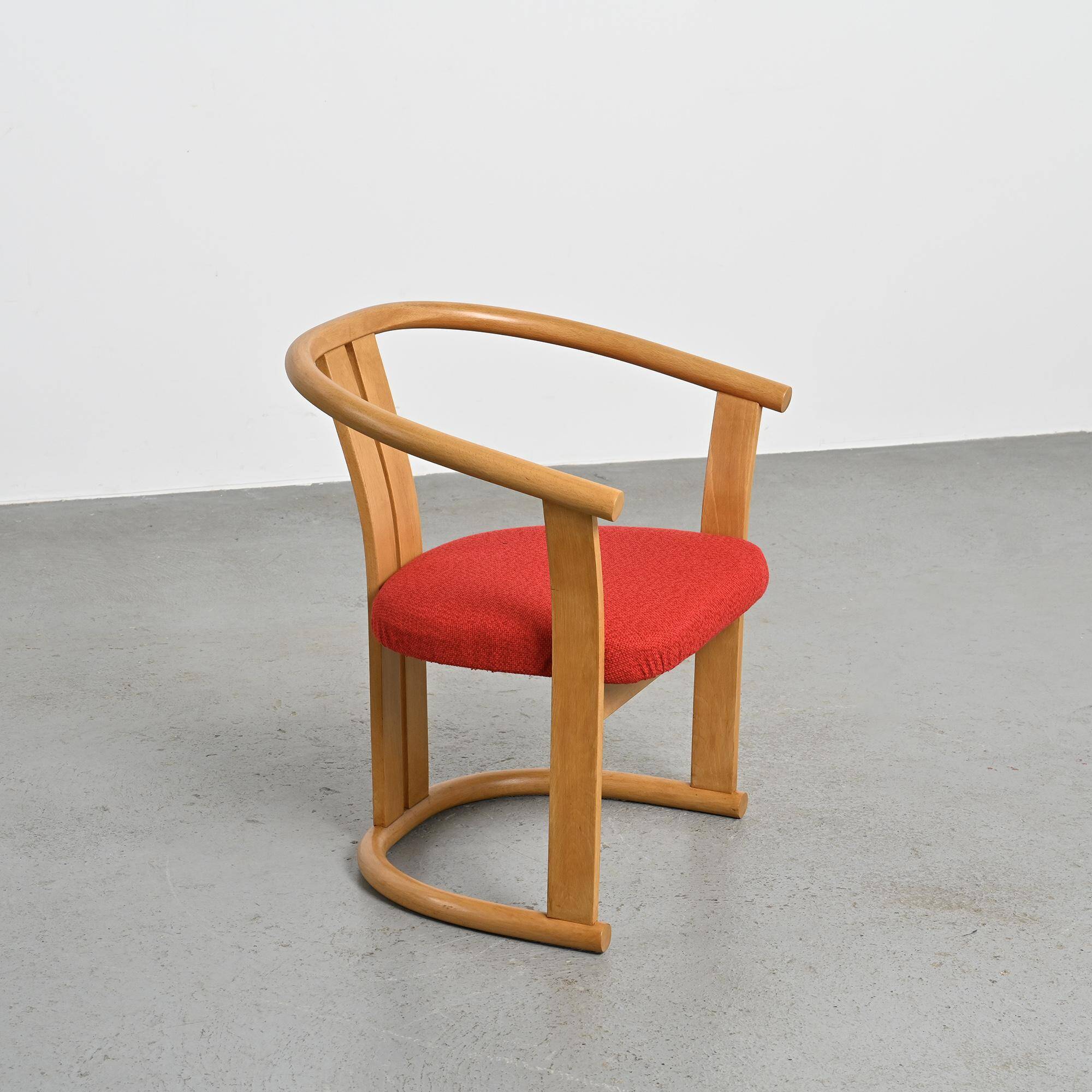 Pair of armchairs by Isamu Kenmochi, Japan circa 1965