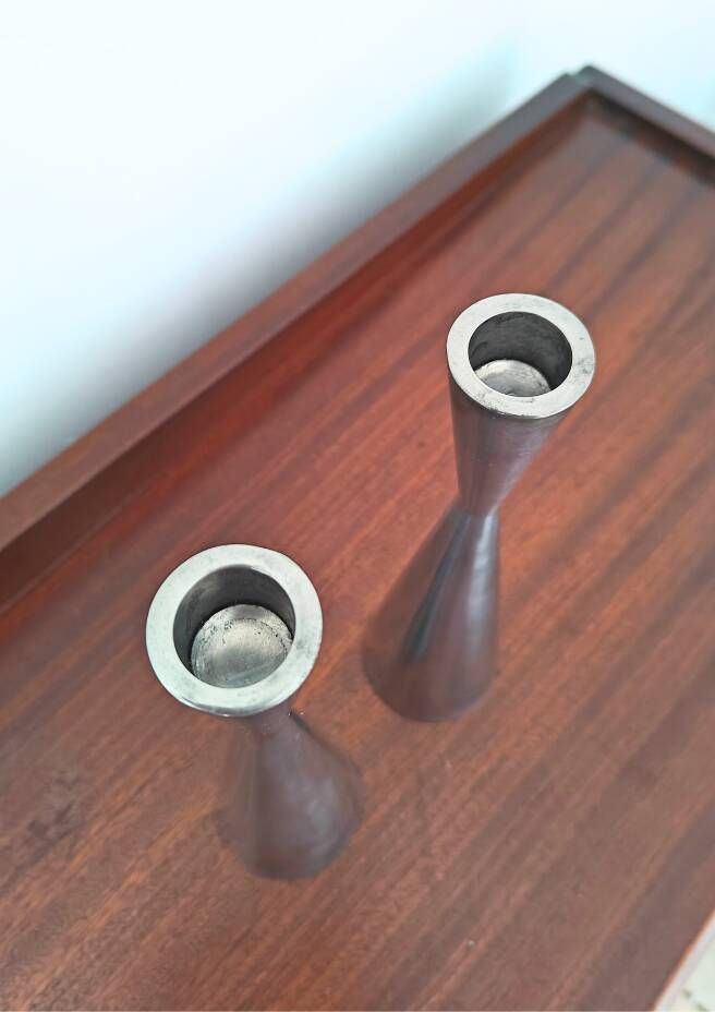 IKEA candle holders from the 90s - Göta series by Erika Pekkari (set of 2)