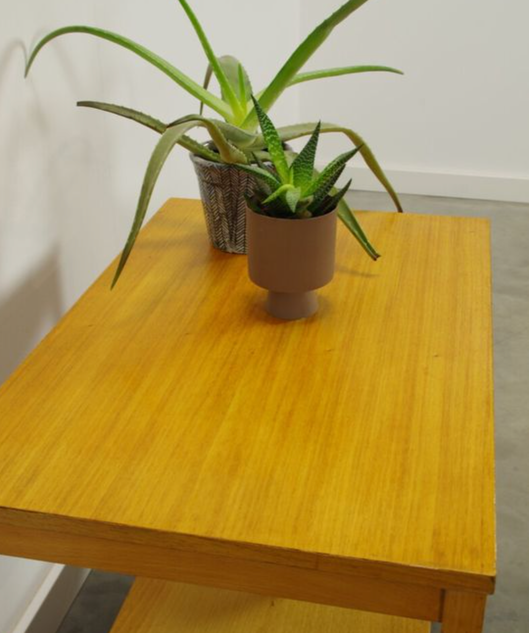 Vintage wooden dessert