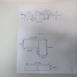 Modular desk and mid-century storage unit by Mojmír Požár, UP Závody, 1960s