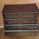 Vintage 4 drawer chest of drawers 1970