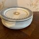 Set of antique earthenware plates
