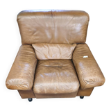 Leather armchair