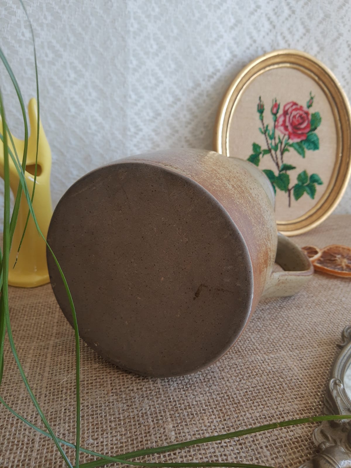 Vintage stoneware jug/pitcher